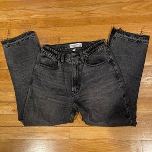 ABERCROMBIE ANKLE STRAIGHT ULTRA HIGH RISE CURVE LOVE 2P